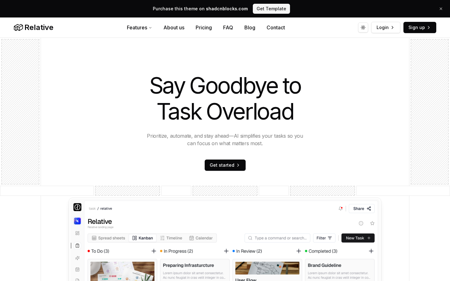 Relative homepage preview